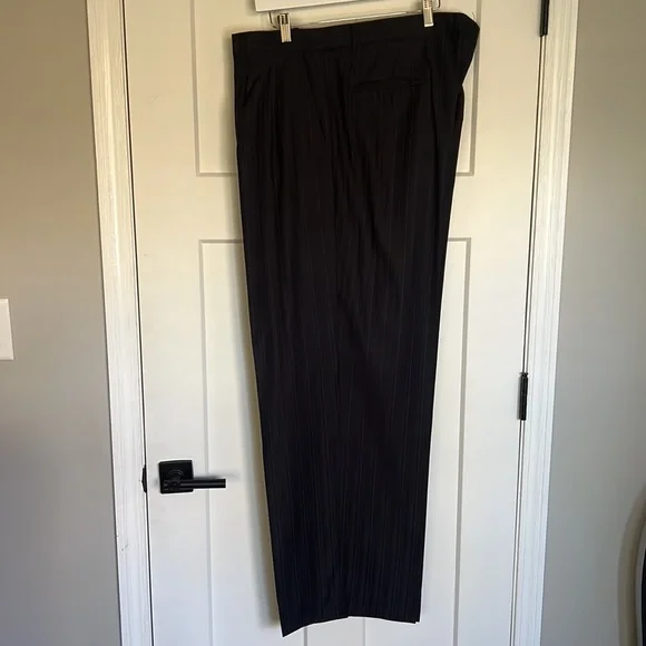 Giorgio Fiorelli Navy Striped 3 Piece Suit - Picture 12 of 16